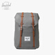 Herschel赫行 中國限定款retreat雙肩包大號書(shū)包戶(hù)外出行 石灰色 19.5升