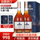 法邑約翰典藏版洋酒白蘭地VSOP法國原瓶原裝正品進(jìn)口酒1L裝40度送禮 1L 2瓶