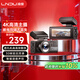 LNDU凌度行車(chē)記錄儀M500S 2160P/4K高清前后雙錄停車(chē)監控語(yǔ)音聲控