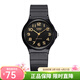 卡西歐學(xué)生手表 經(jīng)典簡(jiǎn)約石英網(wǎng)紅小黑表考試必備 MQ-24-1B2