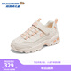 Skechers斯凱奇兒童時(shí)尚熊貓鞋女童潮流休閑老爹鞋舒適輕便運動(dòng)鞋319067L 乳白色/OFWT 35