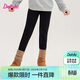 笛莎（DEESHA）童裝女童加絨打底褲2025冬季款女孩加厚保暖修身長(cháng)褲