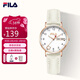 斐樂(lè )（FILA）新年禮物手表女款初高中生女學(xué)生手表送女孩雙歷考試手表6739-101
