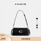 蔻馳（COACH）女士JET單肩包牛皮革真皮斜挎包春季高級感女包 B4/黑色