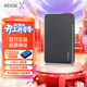 小盤(pán)(XDISK)500GB USB3.0移動(dòng)硬盤(pán)X系列2.5英寸 經(jīng)典黑1TB 商務(wù)時(shí)尚 文件數據備份存儲 高速穩定320gb X1【經(jīng)典黑】（贈硬盤(pán)包） 160GB
