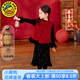 G.duck小黃鴨童裝兒童拜年服套裝冬季新款過(guò)年衣服女童新年裝漢服男寶寶 女童三件套 90 建議1~2歲（80-90cm）