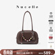 紐芝蘭（NUCELLE）包包女款2026輕奢大容量水桶包飛馬通勤單肩手提包生日禮物送女生