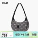 MLB包包女牛仔單肩包腋下包斜挎包手提拎包旅行包3ABQMV55N-50CGS-F