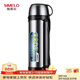 SIMELO施美樂(lè )旅行車(chē)載保溫壺不銹鋼戶(hù)外便攜大容量保溫水壺 本色 1.8L