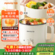 九陽(yáng)（Joyoung）多功能鍋電熱鍋小煮鍋電蒸鍋火鍋鍋學(xué)生宿舍電煮鍋1-2人1.8L泡面電火鍋HG18-G266C【蒸籠款】