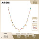 Arsis銀飾秘密花園繽紛派對項鏈女時(shí)尚原創(chuàng  )設計鎖骨鏈送女友禮物 繽紛派對項鏈