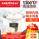 金灶（KAMJOVE）電燉鍋不銹鋼陶瓷隔水燉盅陶瓷全自動(dòng)預約 多燉盅1~4人家用 KZ-20A (一鍋三膽） 2L