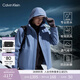 Calvin Klein【戶(hù)外防風(fēng)防水】Jeans秋冬ck三合一內膽登山徒步?jīng)_鋒夾克外套 CDO-蝶翅藍 S