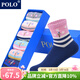 POLO【1盒6雙】中筒襪兒童襪小孩柔軟透氣秋冬季厚款保暖棉襪3-5-9歲 型號【475】六色*6雙 均碼20-22CM 30-35碼鞋