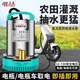 名磊 充電水泵潛水泵便捷式高揚程水泵大流量直流潛水泵電車(chē)抽水機 1寸12V300W10米線(xiàn)+40AH硬派電池