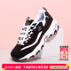 斯凱奇（Skechers）女鞋 2026春季新款厚底增高老爹鞋透氣休閑鞋輕便經(jīng)典復古熊貓鞋 黑色/白色/復古熊貓鞋/曬圖返10 39 內長(cháng)260mm