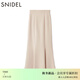 SNIDEL2025秋冬新品百搭高腰包臀純色魚(yú)尾半身裙SWFS255104 粉米色 S （0）