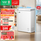 容聲（Ronshen）100L單溫家用冰柜微霜PCM抗菌內膽深冷鎖鮮一級能效節能冷柜BD/BC-100E10HNLAJ國家補貼