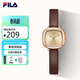 斐樂(lè )（FILA）手表女復古輕奢大學(xué)生小方表生日禮物學(xué)生表 6572-101F