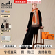 愛(ài)馬仕（HERMES）【26年新款】Casaque Clefs de H羊絨絨線(xiàn)圍巾男女同款節日送禮 雜米色 / 橙色H269140S 02 30*160cm