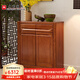 光明家具 鞋柜實(shí)木玄關(guān)柜實(shí)木北美紅橡木儲物2672