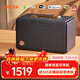 杰科Q25音箱 WiFi無(wú)線(xiàn)藍牙 家用音響客廳 無(wú)損音質(zhì)HIFI音響 Airplay2連接多房間音樂(lè )組合音箱 臻品音箱 墨玉黑