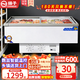 揚子【已補20%】冰柜商用冰柜展示柜大容量島柜展示柜冷藏保鮮柜冷藏展示柜超市冷凍柜 1.4米平島|一級節能|350升 豪華款