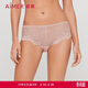 愛(ài)慕女士?jì)妊澬愿欣俳z夏季薄包臀彈力中腰平角內褲AM237541 170