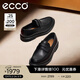 愛(ài)步（ECCO）樂(lè )福鞋男 舒適皮鞋商務(wù)鞋英倫一腳蹬皮鞋 都市倫敦525654 HL 黑色52565401001 42