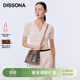 DISSONA迪桑娜女包新款幸運錦囊老花單肩斜挎包大容量【禮物】 棕色