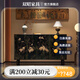 雙昭餐邊柜法式復古斗柜走廊藝術(shù)玄關(guān)柜中式定制臥室置物柜收納柜 圖2 100*40*90cm(雙門(mén) 整裝發(fā)貨)