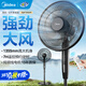 美的（Midea）【強勁颶風(fēng)】電風(fēng)扇落地扇輕音電扇智能遙控定時(shí)家用立式大風(fēng)力客廳臥室宿舍工業(yè) 【加高機身 能效升級】