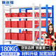 施爾福 輕型加厚180kg/層貨架倉儲倉庫儲物置物架 150*50*200cm*4層白主