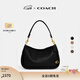 蔻馳（COACH）【禮物】CARY系列女士經(jīng)典標志斜挎包單肩馬鞍包高級感春季女包 B4/黑色