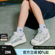Champion冠軍新款膨膨面包鞋情侶款男鞋AutoSkate V1小白鞋男板鞋 湖藍（女款） 35