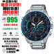 卡西歐（CASIO）EDIFICE系列農家橡樹(shù)賽車(chē)藍牙時(shí)尚防水商務(wù)男士手表送禮推薦 太陽(yáng)能+藍牙ECB-900DB-1B