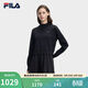 FILA 斐樂(lè )官方女子連衣裙2026春新款時(shí)尚休閑寬松假兩件拼接裙子 傳奇藍-NV L 170/88A/L