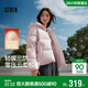 森馬（Semir）羽絨服女90絨可愛(ài)花苞帽2025冬休閑通勤三防厚外套109725113028