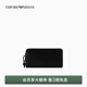 EMPORIO ARMANI/阿瑪尼官方旗艦【禮物】男女情侶牛皮革錢(qián)夾錢(qián)包卡包一體 80001-黑色