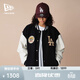 NEW ERA紐亦華MLB棉服男女情侶NY夾克棒球服保暖外套 14117432-海軍藍 L