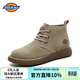 Dickies【明星同款】男士馬丁靴時(shí)尚百搭男靴子英倫風(fēng)簡(jiǎn)約工裝靴 卡其 39