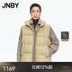 江南布衣（JNBY）【90白鴨絨】商場(chǎng)同款25冬新品羽絨馬甲寬松A型無(wú)袖抽繩5P0C12220 287/黃卡其 XS