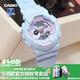 卡西歐（CASIO） 女手表GSHOCK/BABY-G獨角獸淡粉中性潮流時(shí)尚防水運動(dòng)學(xué)生電子表 BA-110FH-2APR甜酷幻彩藍-新上市