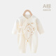 早產(chǎn)兒衣服特小碼連體衣4斤5斤低體重純棉哈衣45碼48碼50碼雙胞胎 嗨嗨白 純棉四季款 48cm L碼 體重快5斤或5斤多選