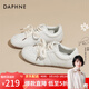 達芙妮德訓鞋女2026新款春季休閑鞋板鞋ins學(xué)生學(xué)院風(fēng)軟底輕便 米色 39 (245mm) 標準碼