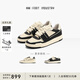 FOOT INDUSTRY足下工業(yè)「品牌經(jīng)典」90s板鞋復古休閑運動(dòng)滑板鞋男女百搭 黑白色 黑色/米白 43