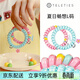 TELETIES發(fā)圈美國電話(huà)線(xiàn)頭繩【L號系列】泰莉圈發(fā)飾發(fā)繩手環(huán)TT發(fā)圈高級感 夏日暢銷(xiāo)L碼2條