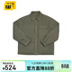 CAT卡特秋冬新品男士戶(hù)外防潑濺時(shí)尚經(jīng)典百搭短款翻領(lǐng)羽絨服