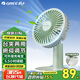 格力（GREE） USB小風(fēng)扇電風(fēng)扇小電扇小臺扇辦公宿舍床頭車(chē)載用多功能臺式迷你臺夾扇 FSTZ-1201A6