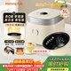 九陽(yáng)（Joyoung）0氟系列琺瑯瓷釜3升蜜罐電飯煲 4~6人家用0特氟龍電飯鍋微壓35分鐘快煮多功能?chē)已a貼30NF02